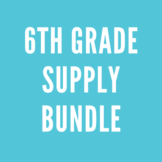 6th Grade Supply Bundle