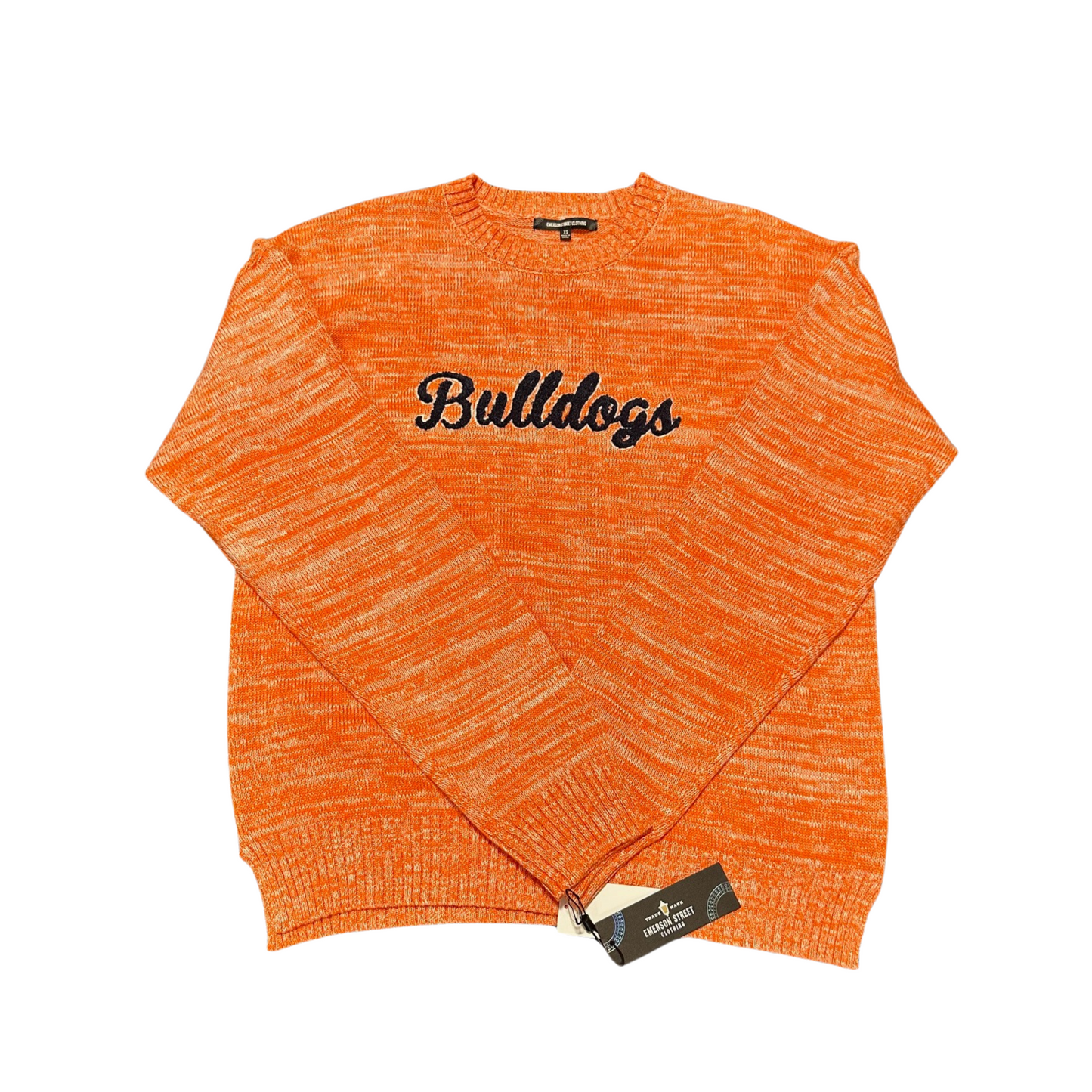 Ladies Bulldogs Knit Sweater by Emerson Street