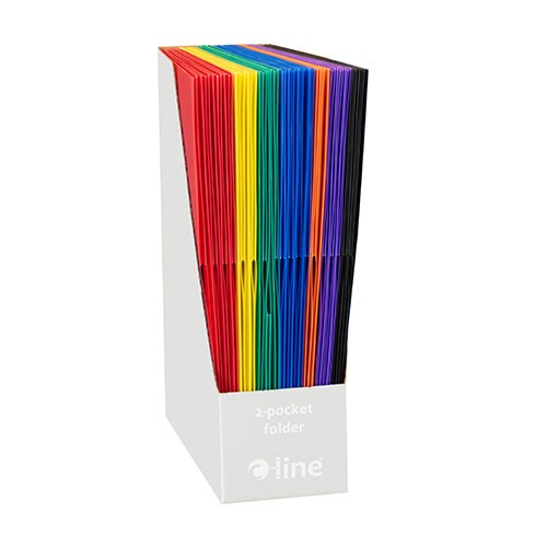 2-Pocket Poly Folders