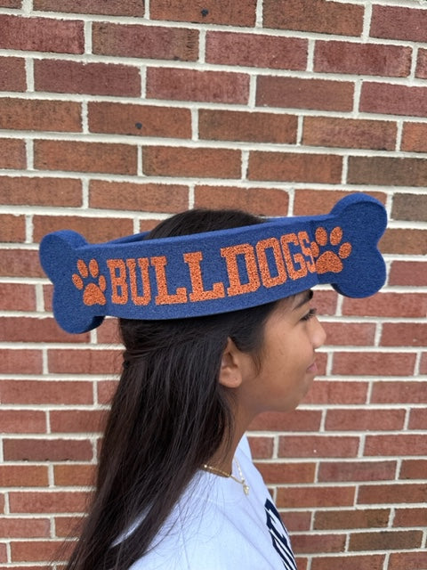 Foam Bulldog Bone Hat