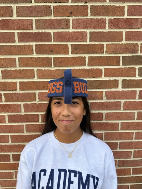 Foam Bulldog Bone Hat