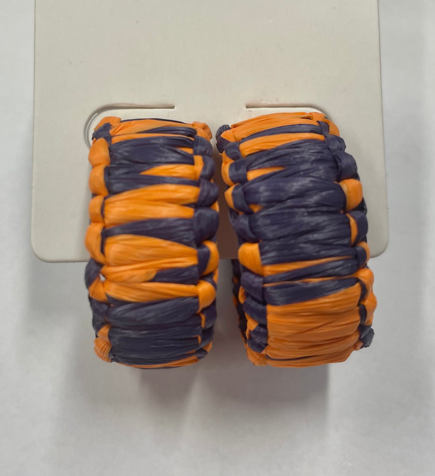 EARRING - RAFFIA SM HOOP OG/NV