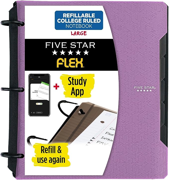 Mead Five Star 1" Flex Hybrid Notebinder