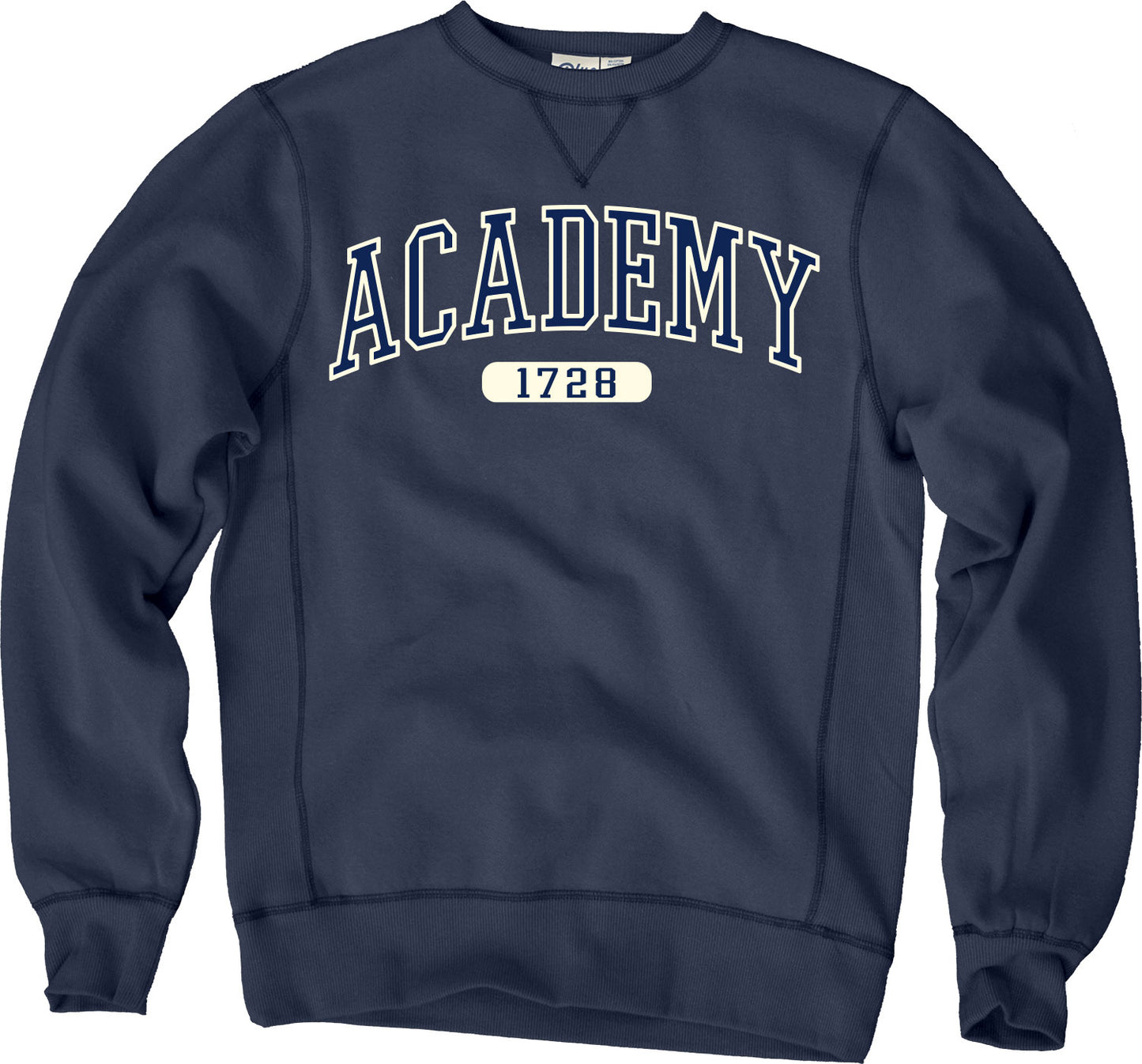 Sandwash Crew Sweatshirt with Applique - 2 colors - SALE