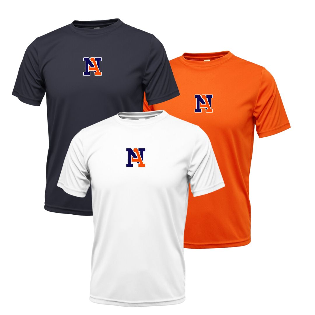 Performance T-Shirt with NA Center Chest - Adult