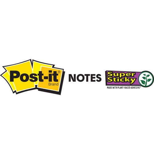 Post-It Super Sticky Notes - Assorted Colors