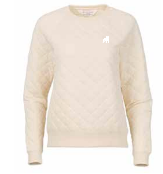 Quilted Crewneck