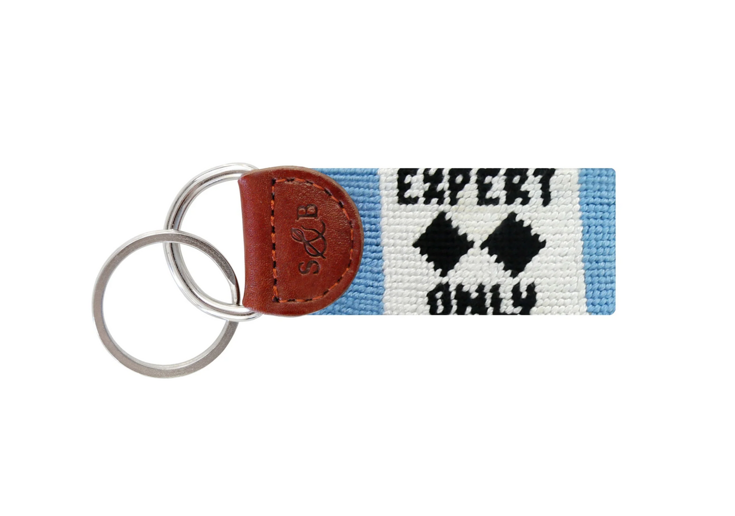 Smathers + Branson Diamond Black Key Fob