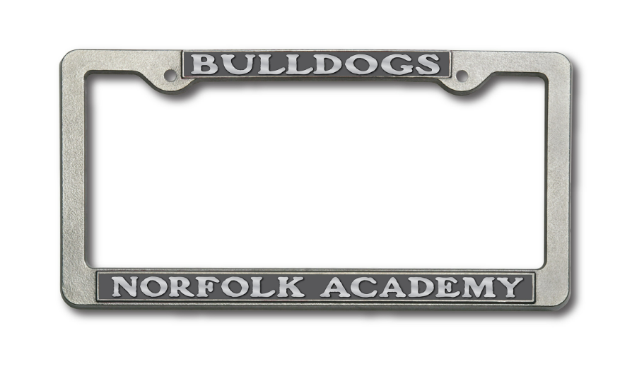 Pewter License Frame