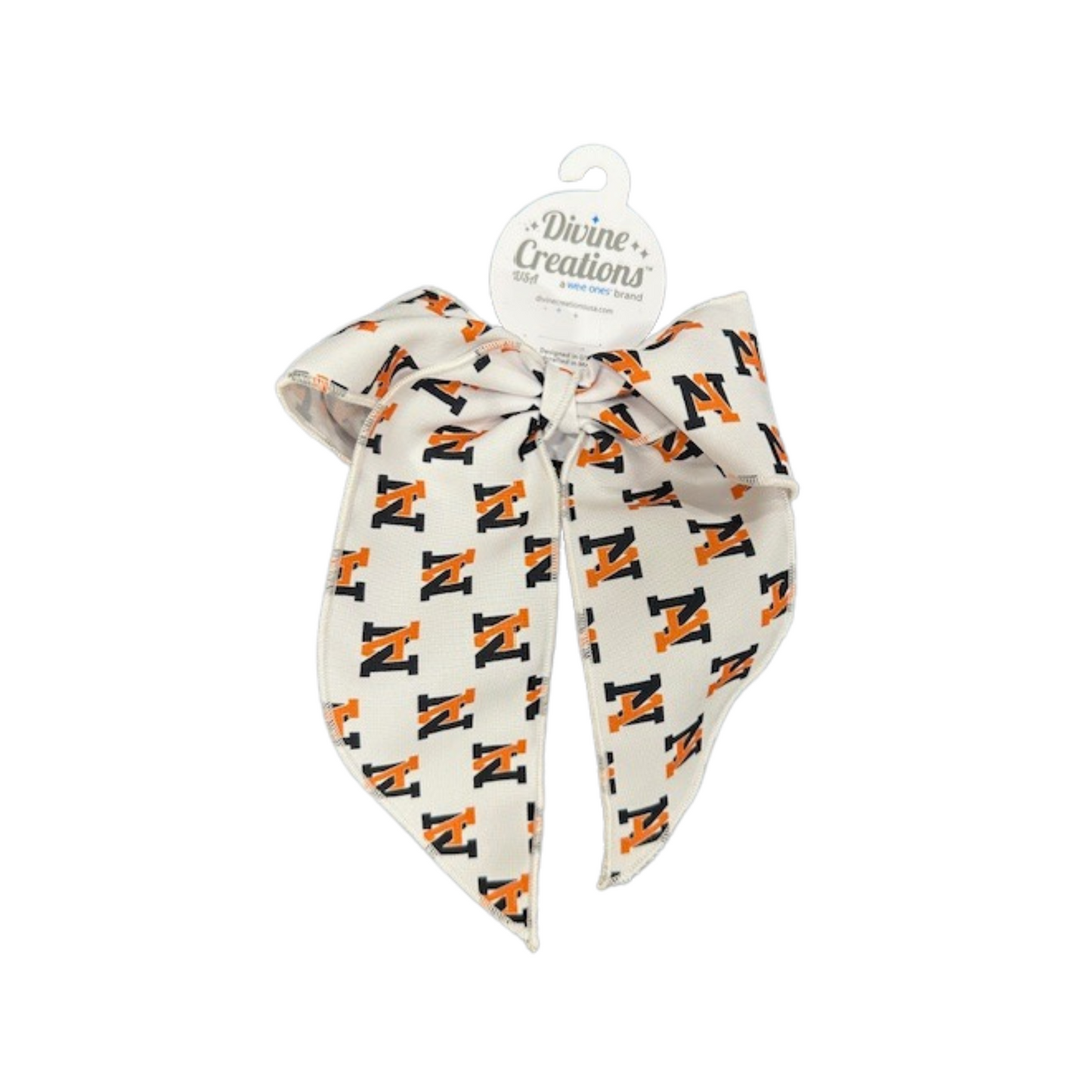 NA Game Day Hair Bows and Scrunchie by Wee Ones