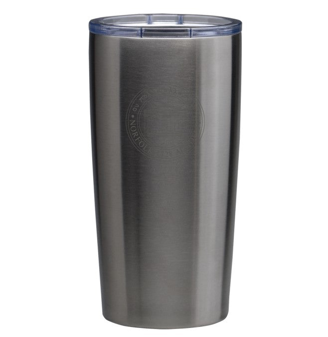 Stainless Tumbler with Engraved School SEal