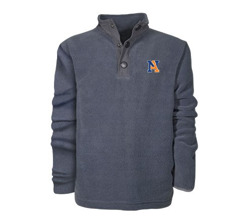 Youth Fleece Quarterzip with Snaps