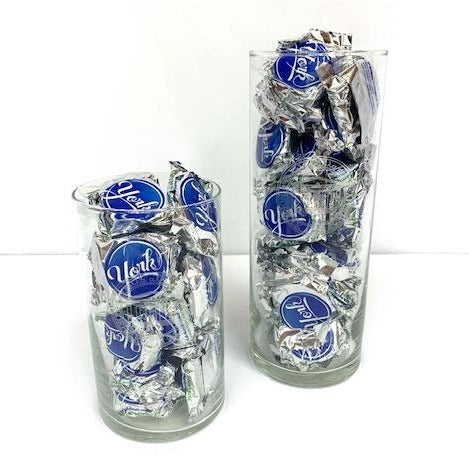 Norfolk Academy Seal Glass Vases