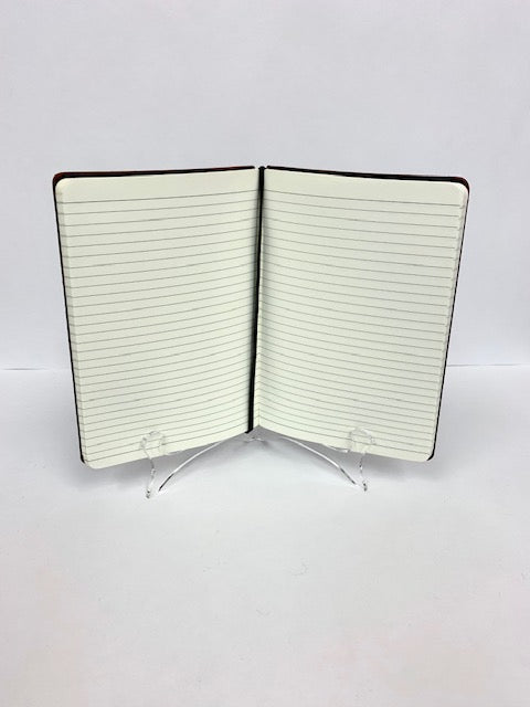 Leather Embossed Journal w/ Pen Holder - SALE