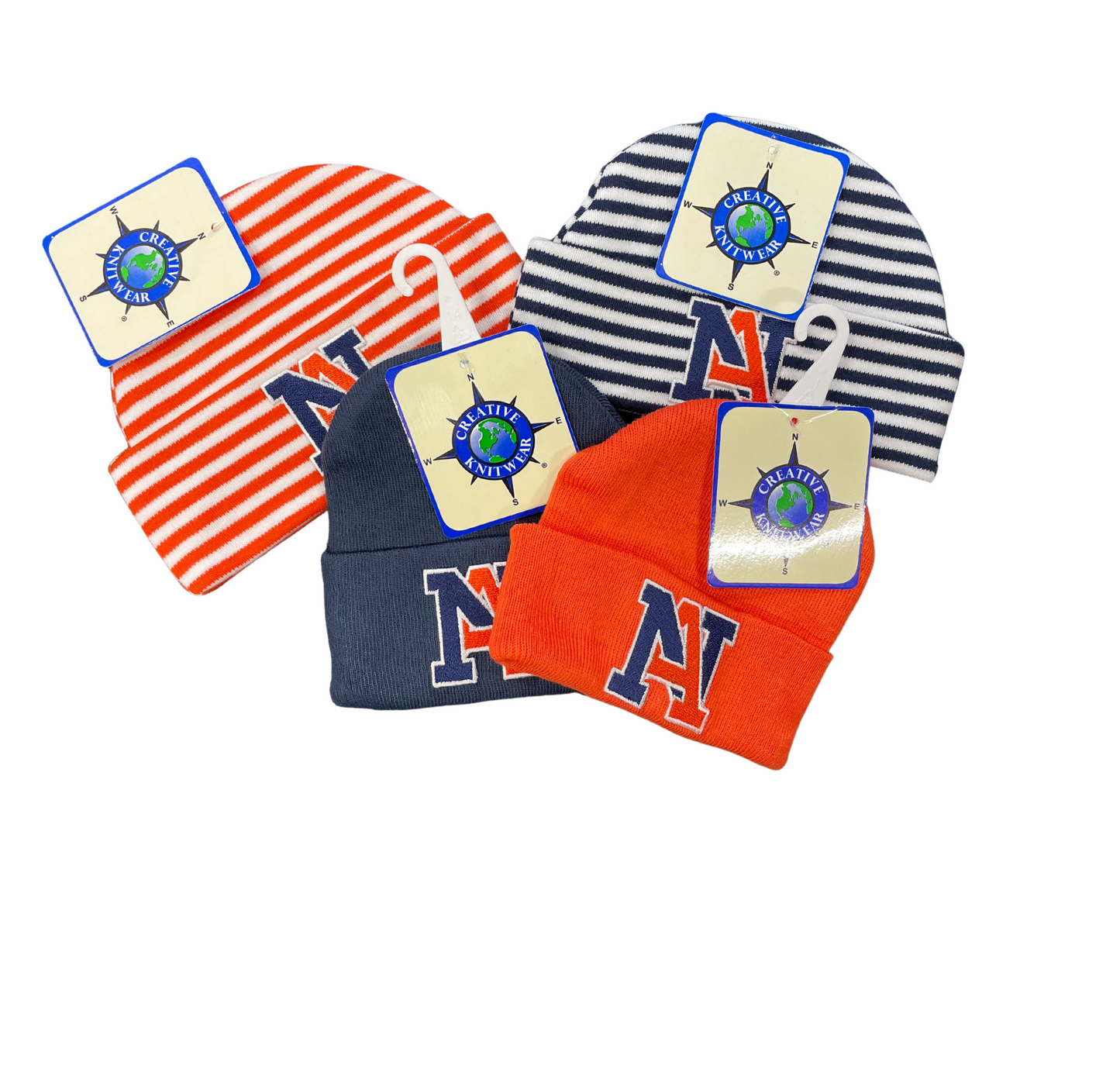 NA Knit Cap Stripe + Solid