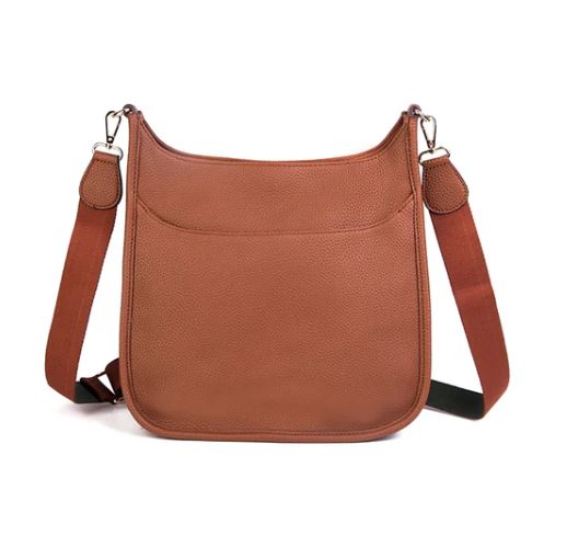 Leather Crossbody Messenger Bag
