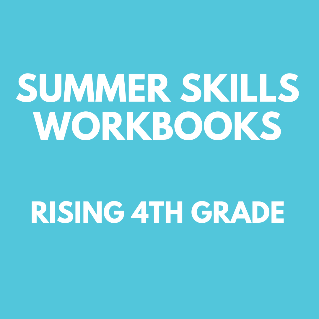 Summer Skills Workbooks - Rising 4th Grade