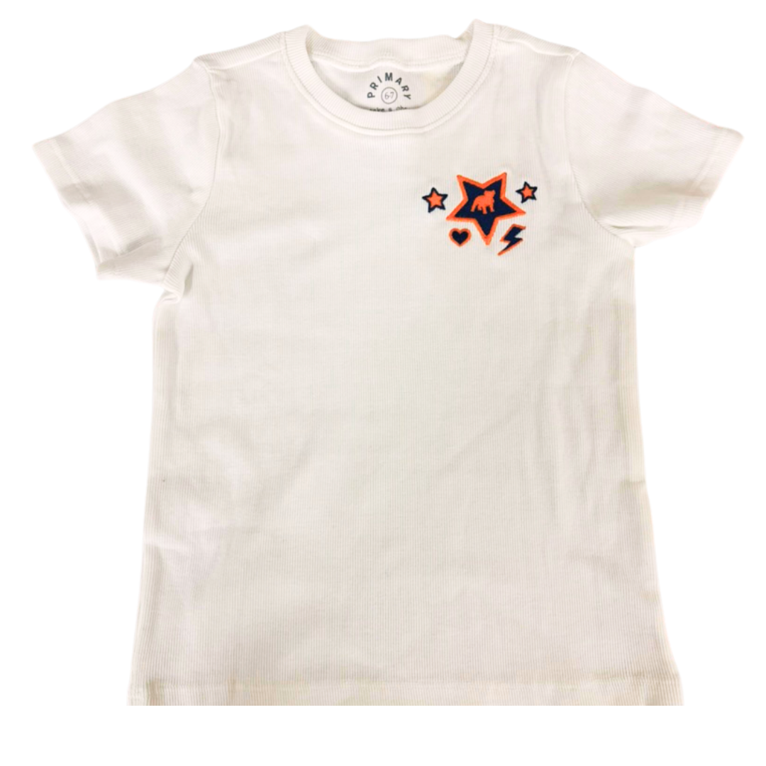 Girls Stars and Bolts Tshirt