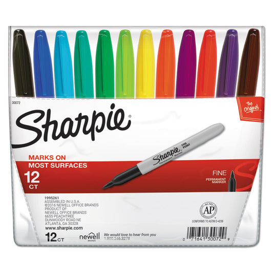 Sharpie Fine Markers 12pk