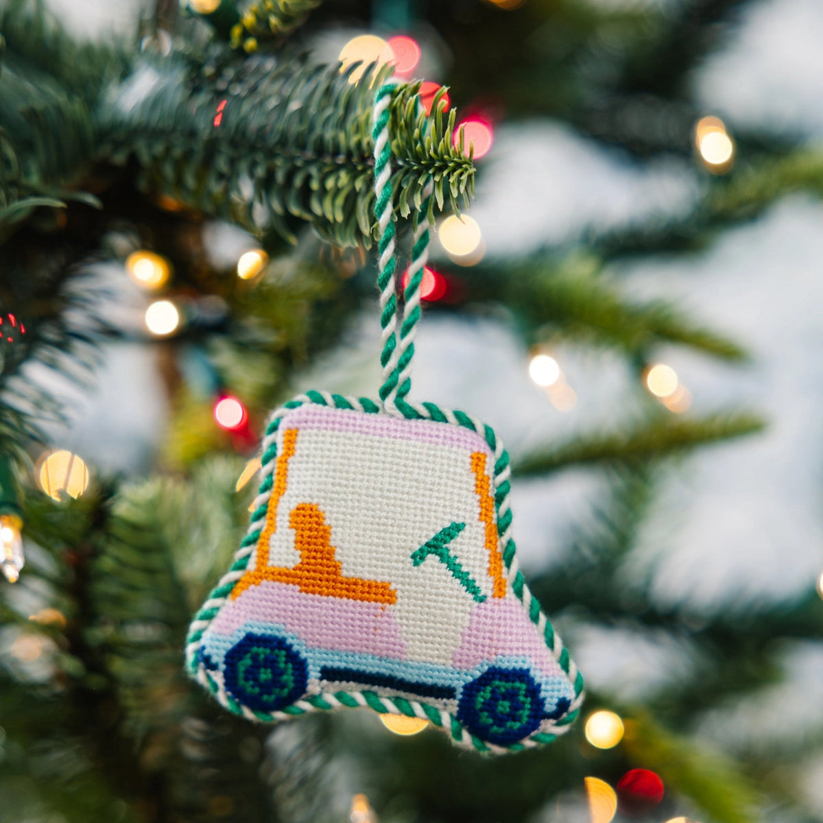 Furbish Ornament - Golf Cart