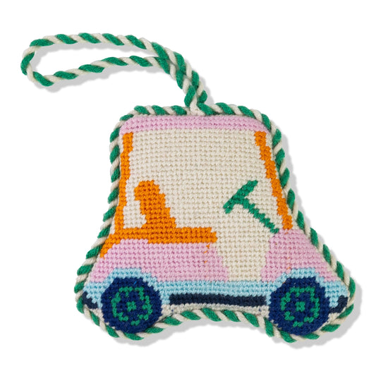 Furbish Ornament - Golf Cart
