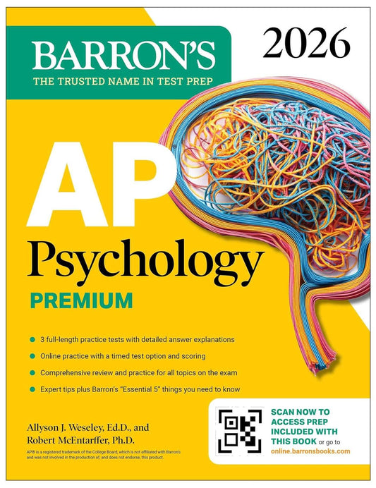 AP Psychology Premium 2026  (Psychology - Hudgins ONLY)