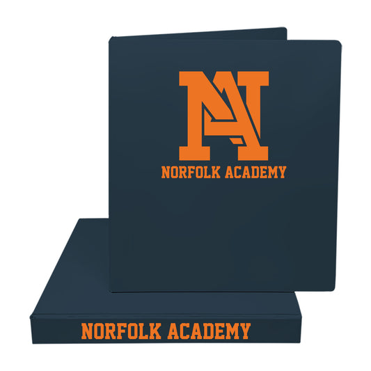Norfolk Academy Custom 1" Binder