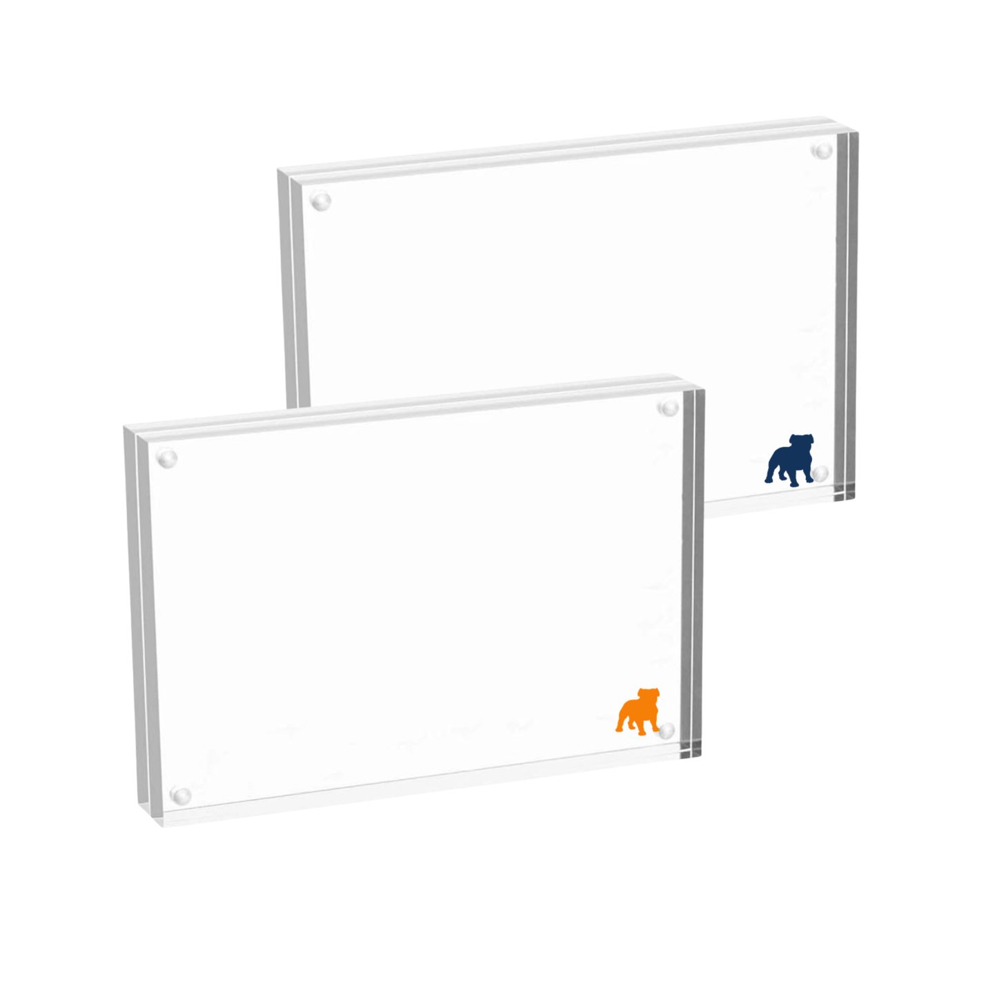 Acrylic Block Magnetic Frame - 5x7 - Portrait or Landscape