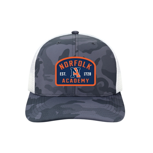 Navy Camouflage Trucker Hat