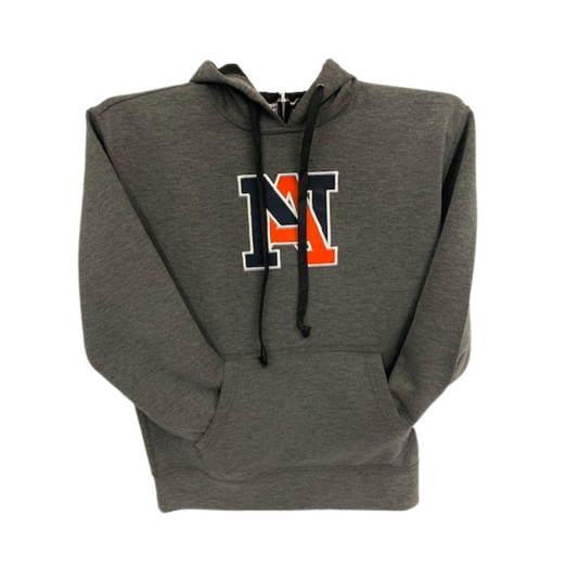 Stretch Fleece Big NA Logo Hooded Sweatshirt