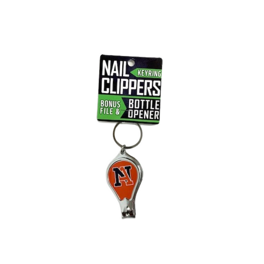 NA Nail Clippers and Bottle Opener Keychain