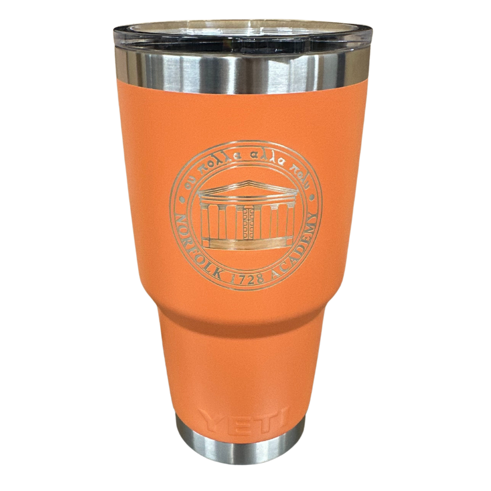 Yeti Tumblers 3 sizes Norfolk Academy Bulldog Bookstore