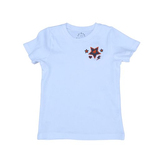 Girls Stars and Bolts Tshirt