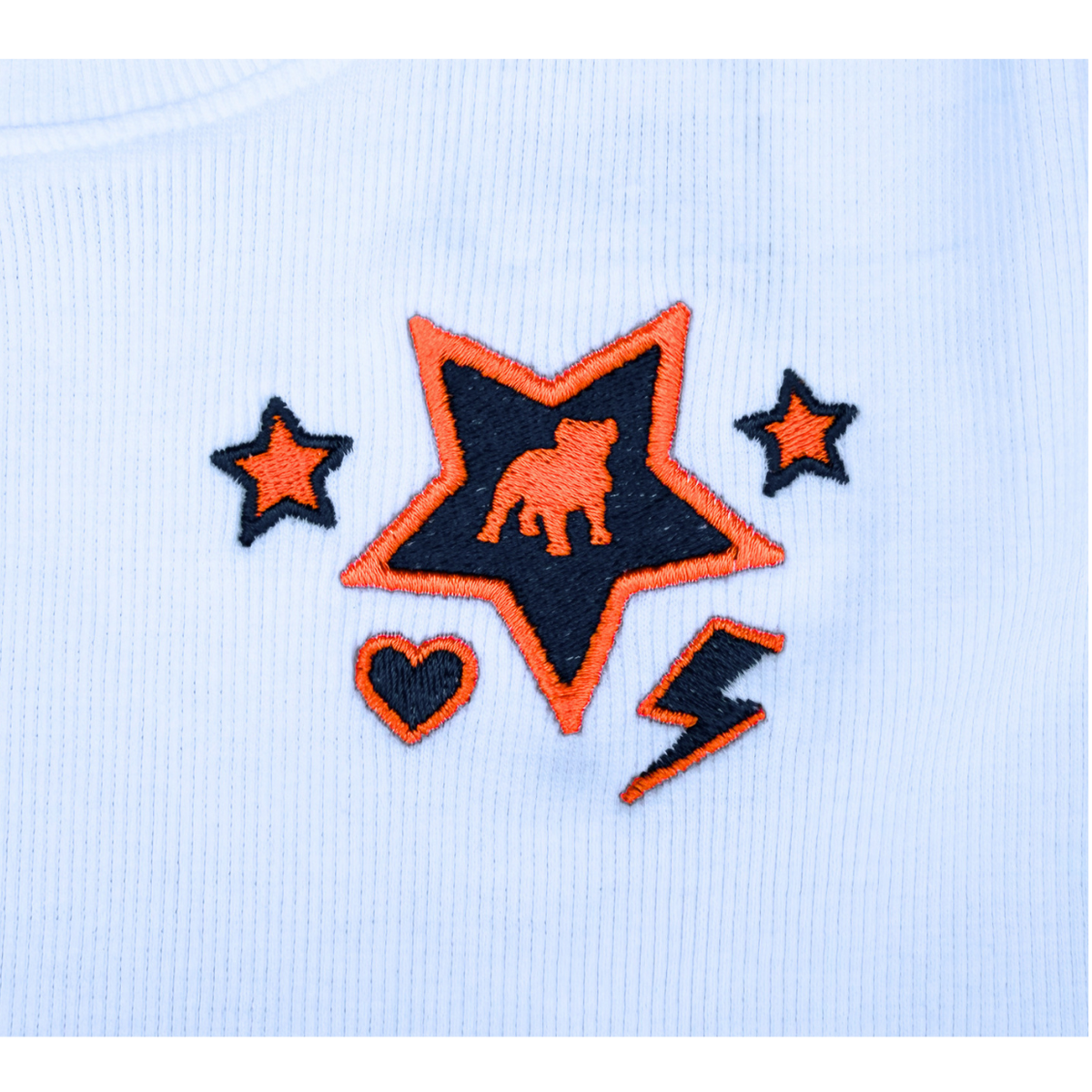 Girls Stars and Bolts Tshirt