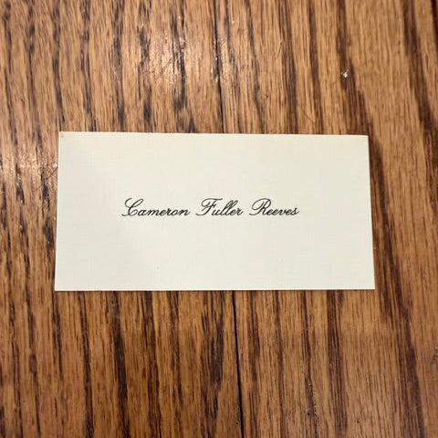 Graduation Announcement Name Cards