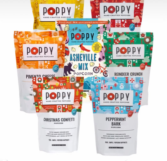Poppy Handcrafted Popcorn - Assorted Flavors