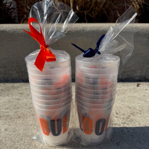 BULLDOGS Grab & Go Party Cups