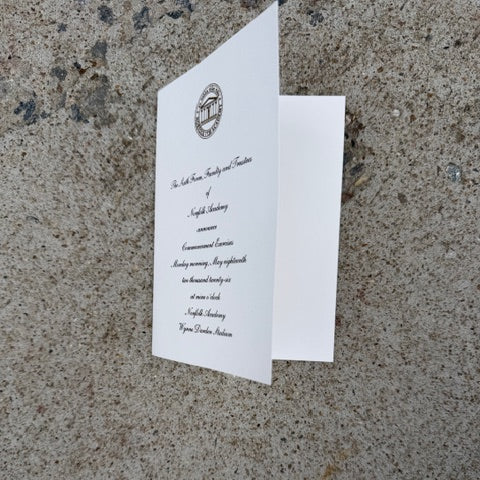 Norfolk Academy Graduation Announcement - Class of 2026