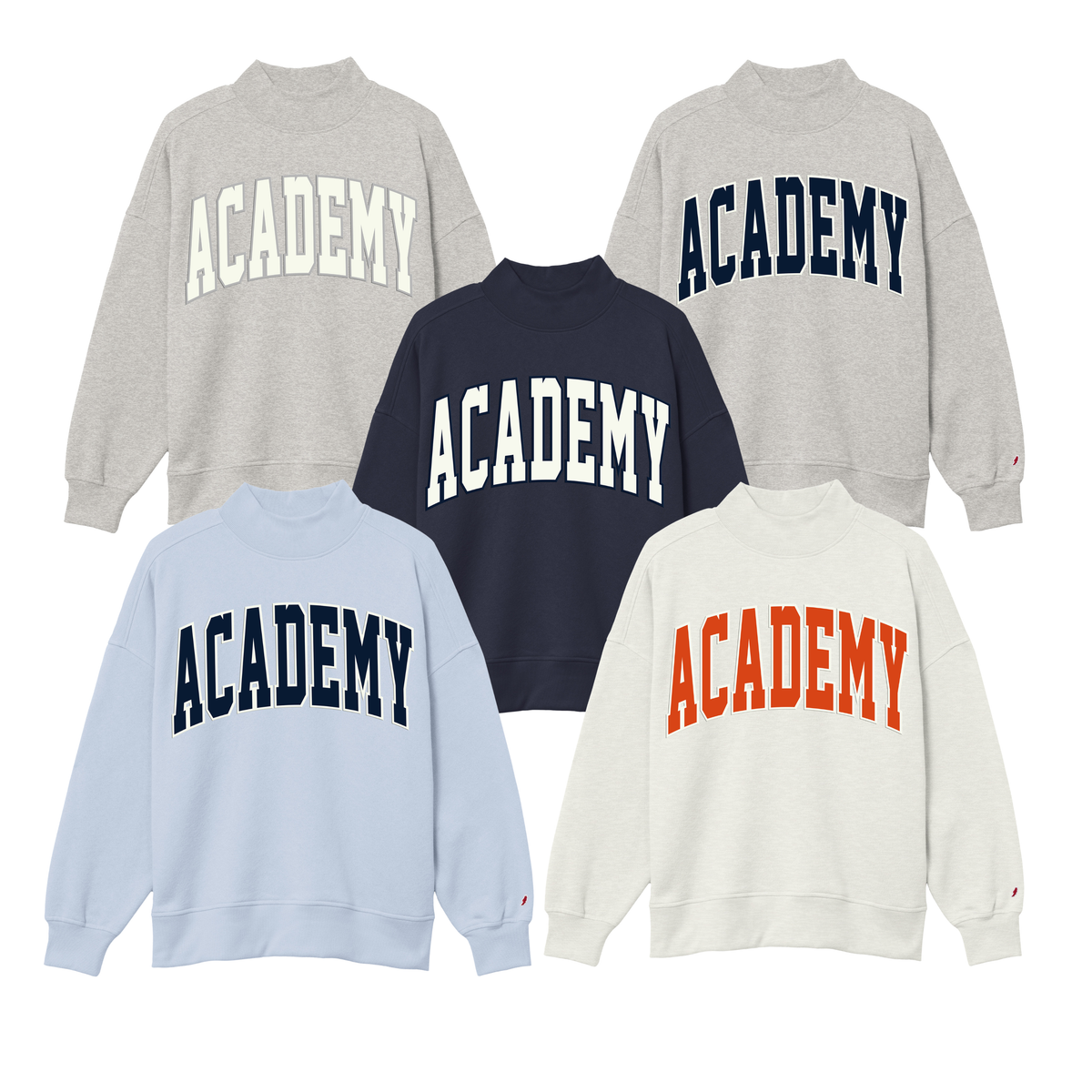 Academy Mockneck Sweatshirts