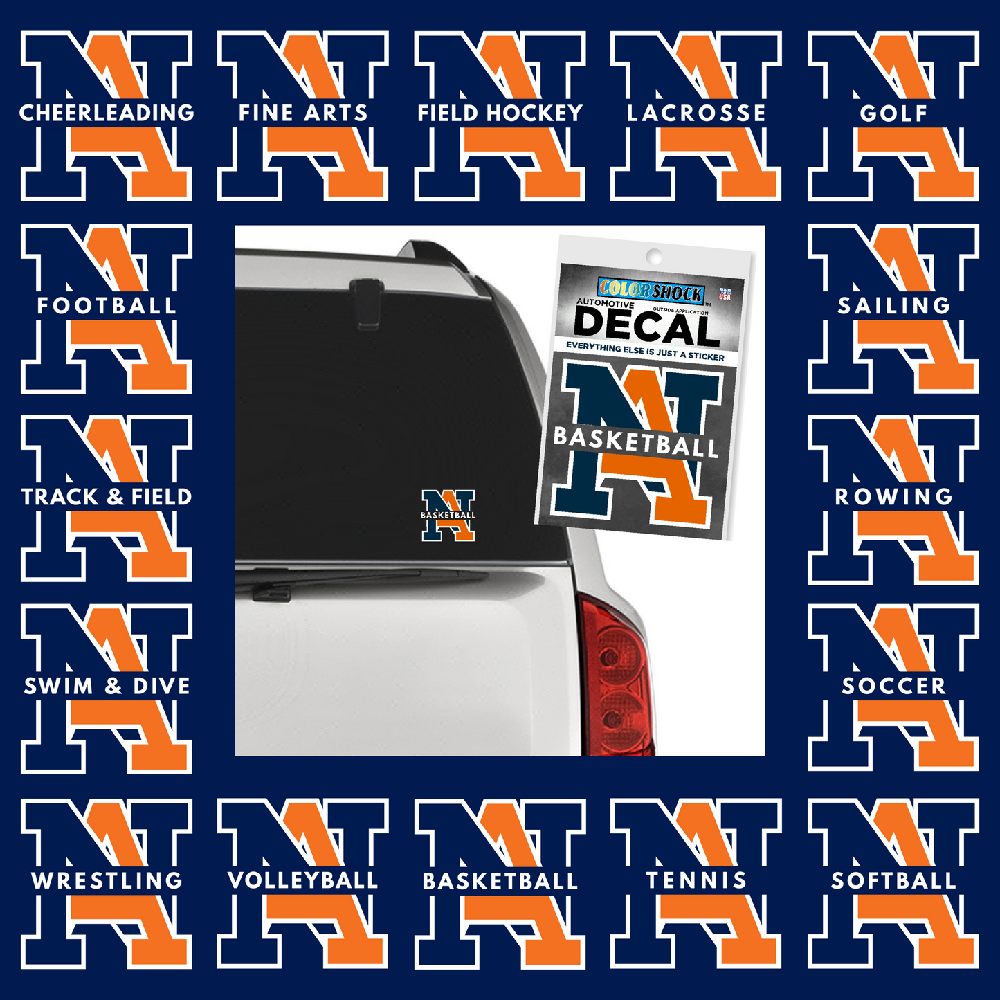NEW Team + Sport Decals
