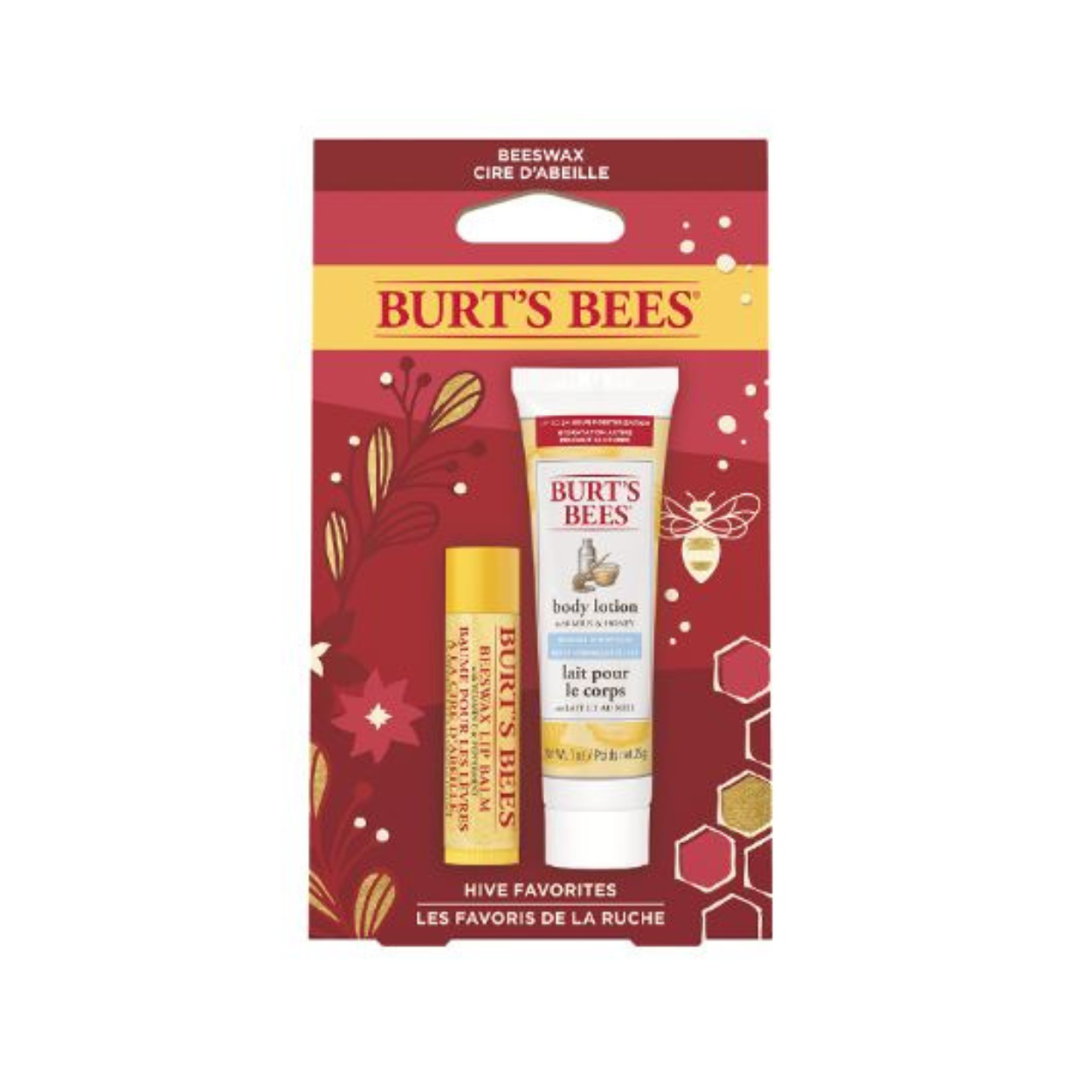 Hive Favorites Holiday Gift Set -  Lip Balm & Travel Size Body Lotion