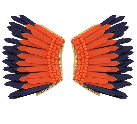 Wing Shaped Earrings