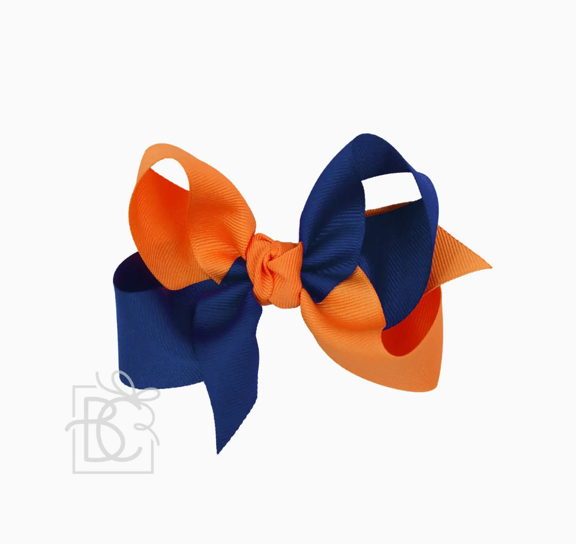 Crisscross Grosgrain Bow - 4.5"