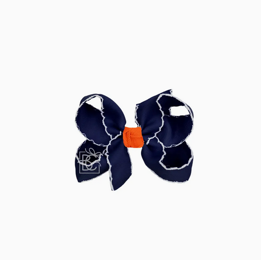 Crochet Edge Bows - 2 Sizes