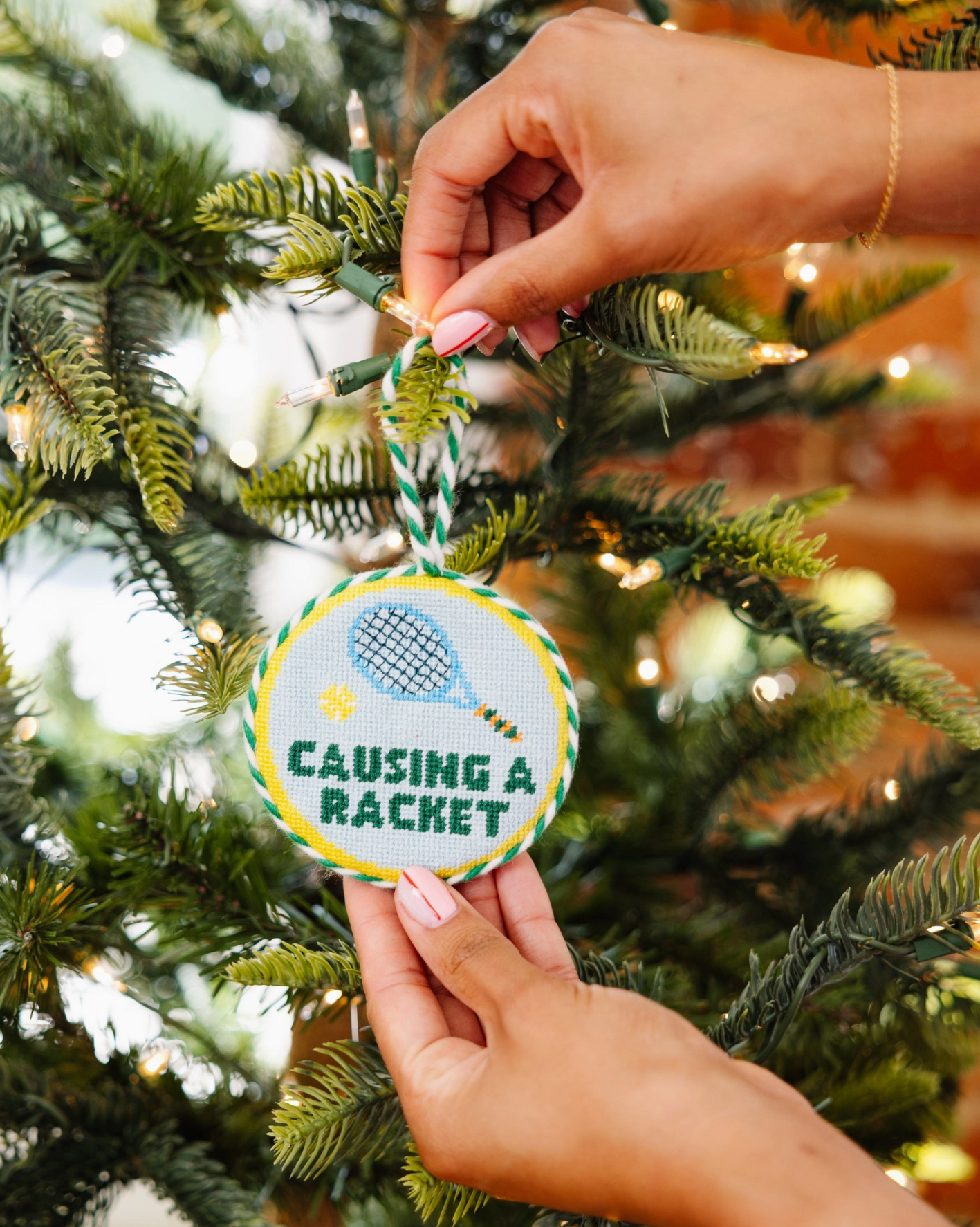 Furbish Ornament - Causing a Racket