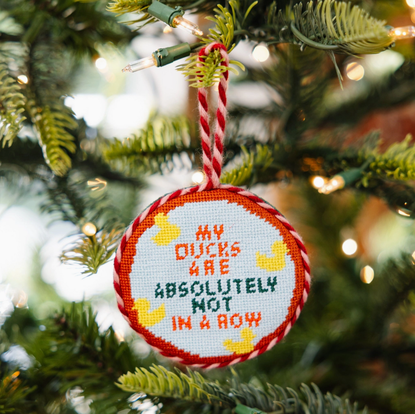 Furbish Ornament - Ducks in a Row