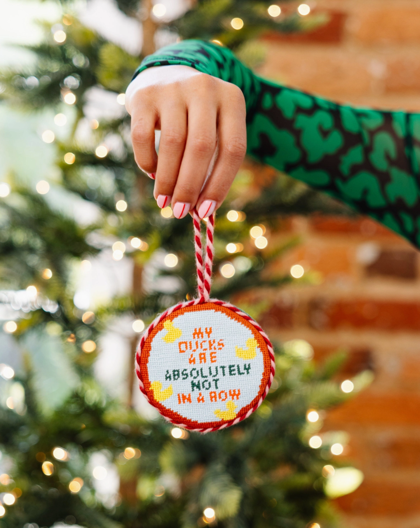 Furbish Ornament - Ducks in a Row