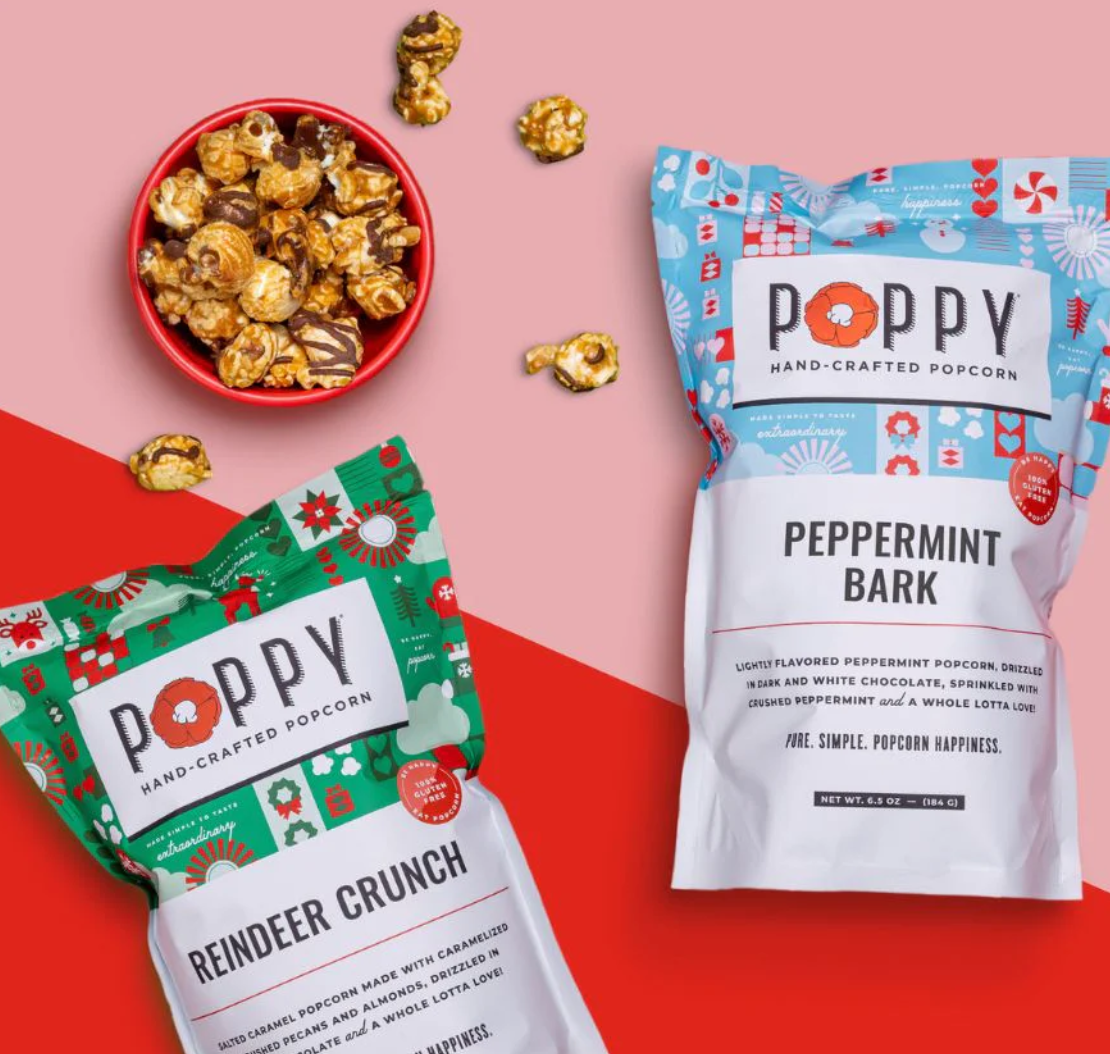 Poppy Handcrafted Popcorn - Assorted Flavors