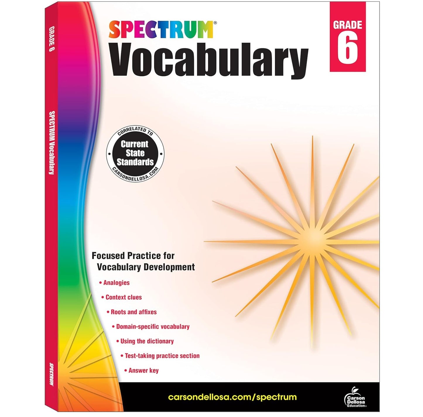 Spectrum Vocabulary Grade 6