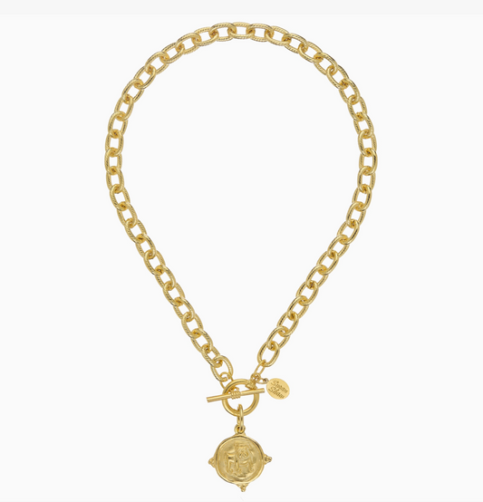 Bulldog Toggle Necklace by Susan Shaw